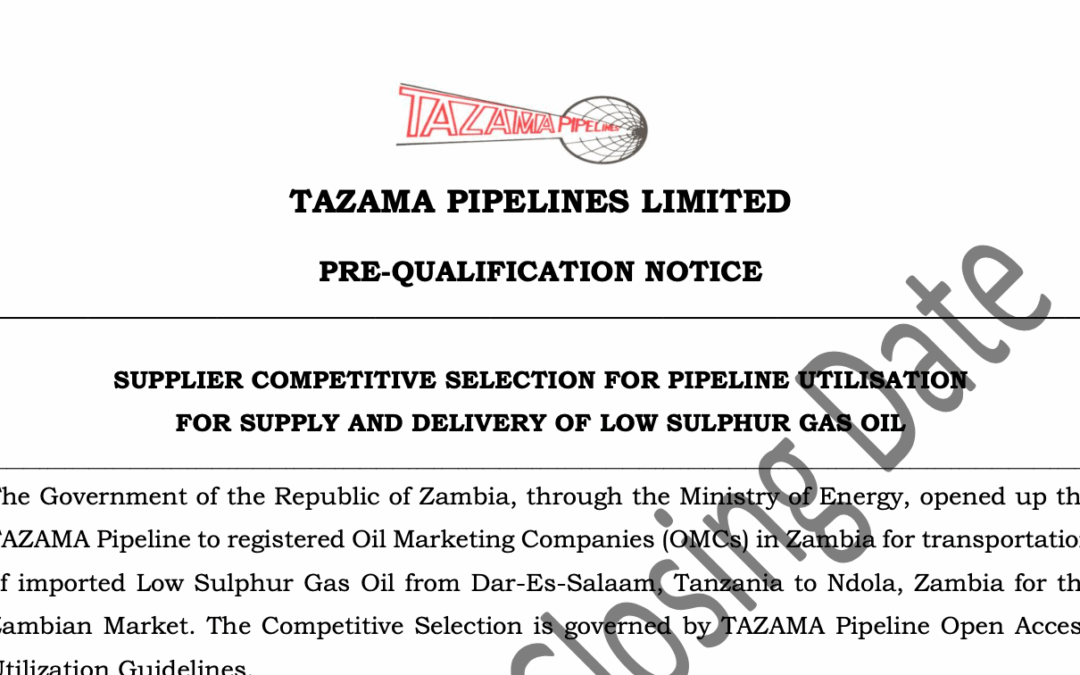Supplier Competitive Selection for pipeline utilization